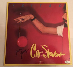 Cat Stevens Signed Autographed "Izitso" Record Album (JSA COA)