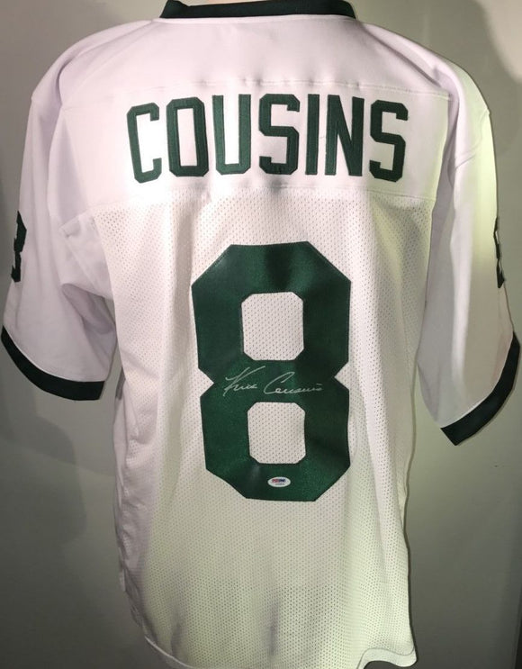 Kirk Cousins Signed Autographed Michigan State Spartans Football Jersey (JSA COA)