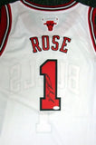 Derrick Rose Signed Autographed Chicago Bulls Basketball Jersey (PSA/DNA COA)