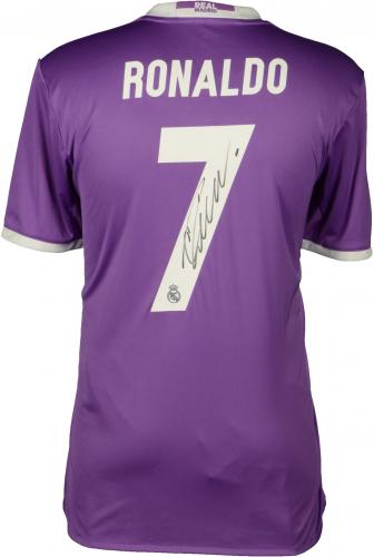 Cristiano Ronaldo Signed Autographed Real Madrid Soccer Jersey (Fanatics COA)