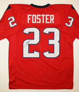 Arian Foster Signed Autographed Houston Texans Football Jersey (JSA COA)