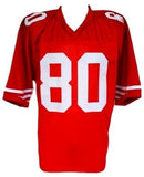 Jerry Rice Signed Autographed San Francisco 49ers Football Jersey (JSA COA)