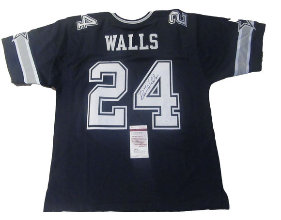 Everson Walls Signed Autographed Dallas Cowboys Football Jersey (JSA COA)