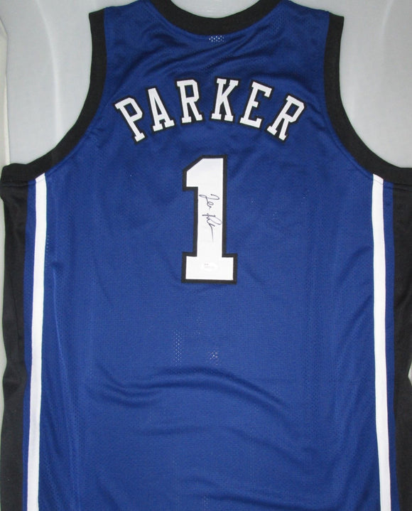 Jabari Parker Signed Autographed Duke Blue Devils Basketball Jersey (JSA COA)