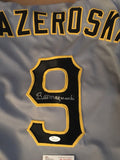 Bill Mazeroki Signed Autographed Pittsburgh Pirates Baseball Jersey (JSA COA)