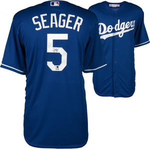 Corey Seager Signed Autographed Los Angeles Dodgers Baseball Jersey (MLB Authenticated)