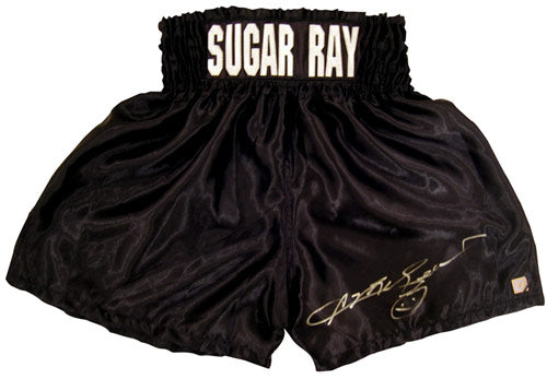 Sugar Ray Leonard Signed Autographed 