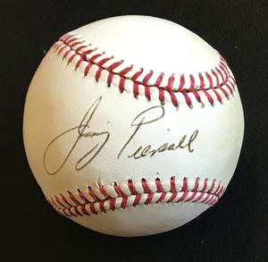 Jimmy Piersall Signed Autographed Official American League OAL Baseball (SA COA)