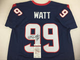 J.J. Watt Signed Autographed Houston Texans Football Jersey (JSA COA)