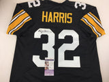 Franco Harris Signed Autographed Pittsburgh Steelers Football Jersey (JSA COA)