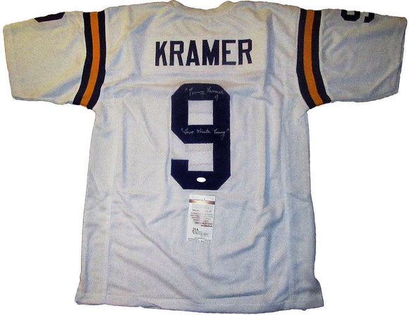 Tommy Kramer Signed Autographed Minnesota Vikings Football Jersey (JSA COA)