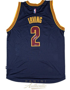 Kyrie Irving Signed Autographed Cleveland Cavaliers Basketball Jersey (Panini COA)
