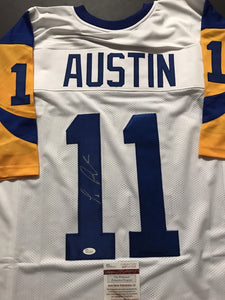 Tavon Austin Signed Autographed Los Angeles Rams Football Jersey (JSA COA)