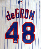 Jacob deGrom Signed Autographed New York Mets Baseball Jersey (JSA COA)