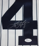 Tino Martinez Signed Autographed New York Yankees Baseball Jersey (JSA COA)