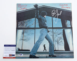 Billy Joel Signed Autographed "Glass Houses" Record Album (PSA/DNA COA)