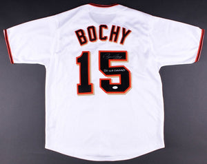 Bruce Bochy Signed Autographed San Francisco Giants Baseball Jersey (JSA COA)
