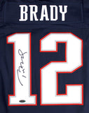 Tom Brady Signed Autographed New England Patriots Football Jersey (TriStar COA)
