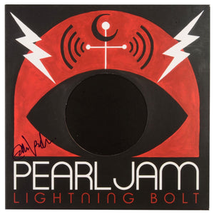 Eddie Vedder Signed Autographed "Lightning Bolt" Record Album (Beckett COA)