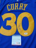 Stephen Curry Signed Autographed Golden State Warriors Basketball Jersey (PSA/DNA COA)