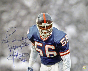 Lawrence Taylor Signed Autographed "I Was a Bad MF'er" Glossy 16x20 Photo New York Giants (ASI COA)