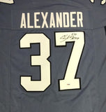 Shaun Alexander Signed Autographed Seattle Seahawks Football Jersey (JSA COA)