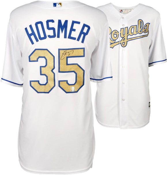 Eric Hosmer Signed Autographed Kansas City Royals Baseball Jersey (MLB Authenticated)