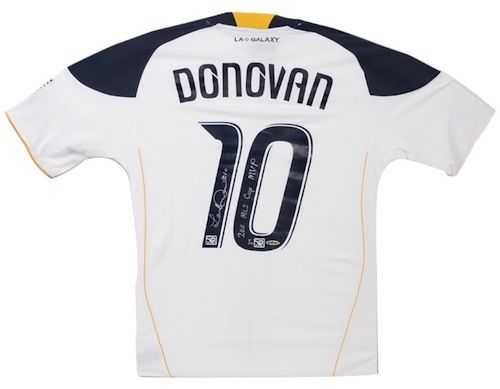 Landon Donovan Signed Autographed Team USA Soccer Jersey (UDA COA)