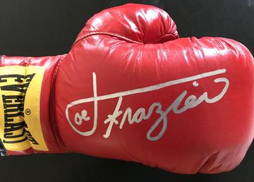Joe Frazier Signed Autographed Everlast Boxing Glove (SA COA)