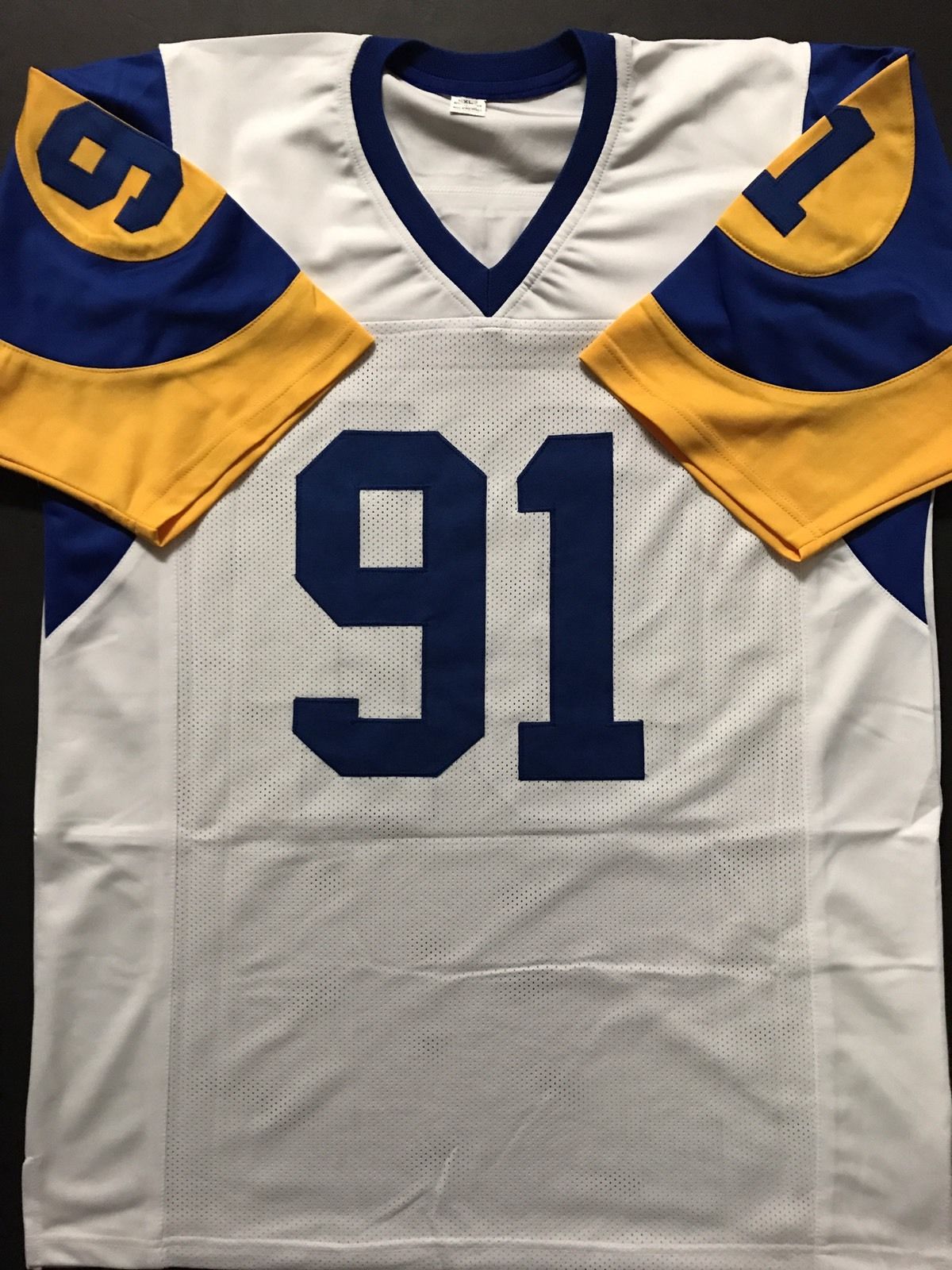 Kevin Greene Signed Autographed Los Angeles Rams Football Jersey (JSA –  Sterling Autographs