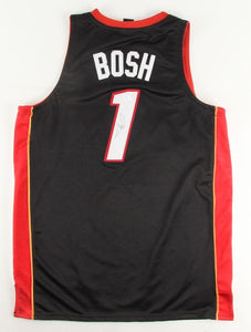 Chris Bosh Signed Autographed Miami Heat Basketball Jersey (JSA COA)