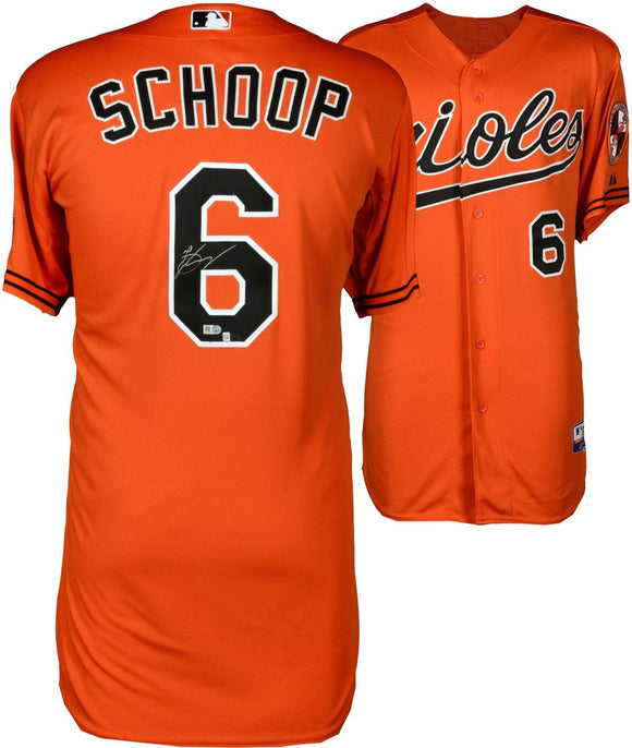 Jonathan Schoop Signed Autographed Baltimore Orioles Baseball Jersey (MLB Authenticated)