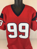 J.J. Watt Signed Autographed Houston Texans Football Jersey (JSA COA)