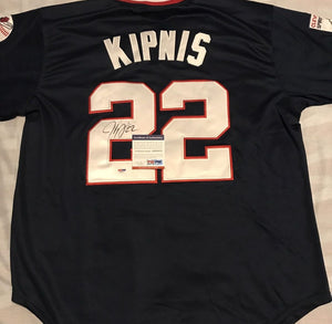 Jason Kipnis Signed Autographed Cleveland Indians Baseball Jersey (PSA/DNA COA)