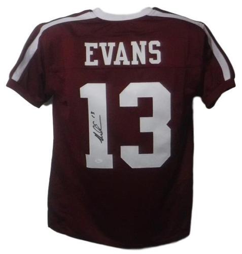 Mike Evans Signed Autographed Texas A&M Aggies Football Jersey (JSA COA)