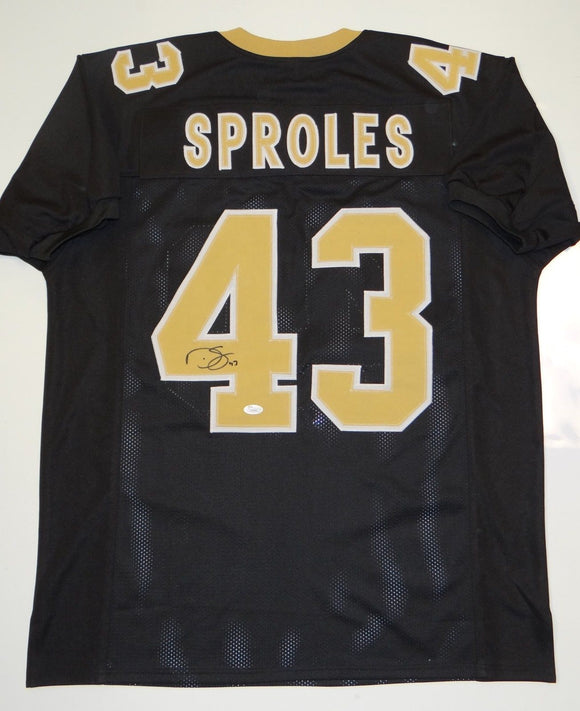 Darren Sproles Signed Autographed New Orleans Saints Football Jersey (JSA COA)