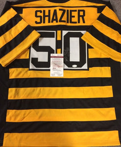 Ryan Shazier Signed Autographed Pittsburgh Steelers Football Jersey (JSA COA)