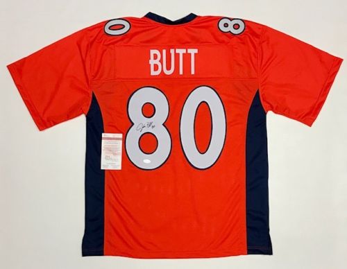 Jake Butt Signed Autographed Denver Broncos Football Jersey (JSA COA)