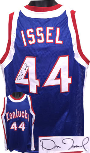 Dan Issel Signed Autographed Kentucky Colonels Basketball Jersey (JSA COA)