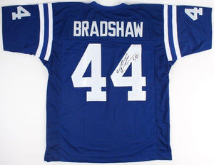 Ahmad Bradshaw Signed Autographed Indianapolis Colts Football Jersey (JSA COA)