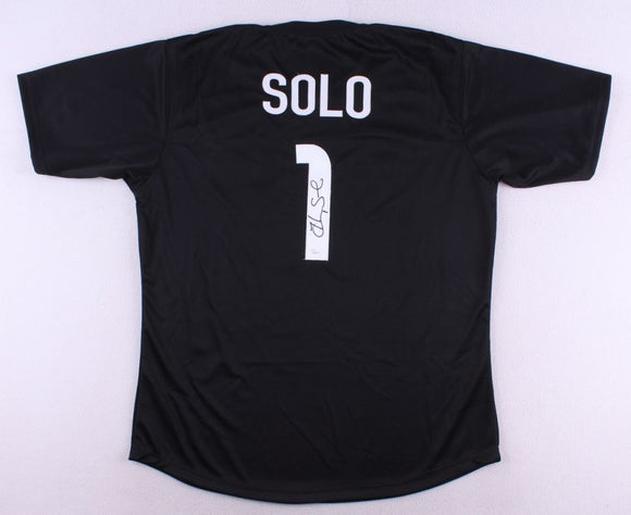 Hope Solo Signed Autographed Team USA Soccer Jersey (JSA COA)