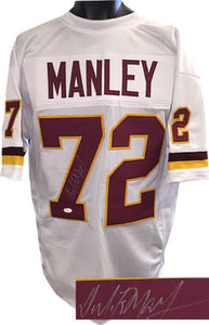Dexter Manley Signed Autographed Washington Redskins Football Jersey (JSA COA)