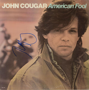 John Mellencamp Signed Autographed "American Fool" Record Album (PSA/DNA COA)