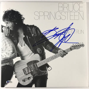 Bruce Springsteen Signed Autographed "Born to Run" Record Album (Beckett COA)