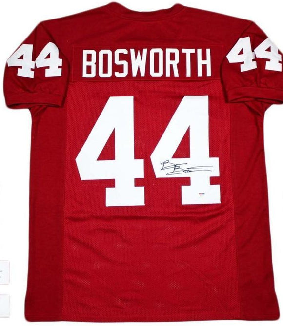 Brian Bosworth Signed Autographed Oklahoma Sooners Football Jersey (JSA COA)