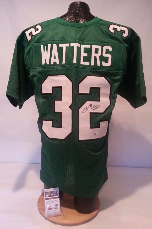 Ricky Watters Signed Autographed Philadelphia Eagles Football Jersey (JSA COA)