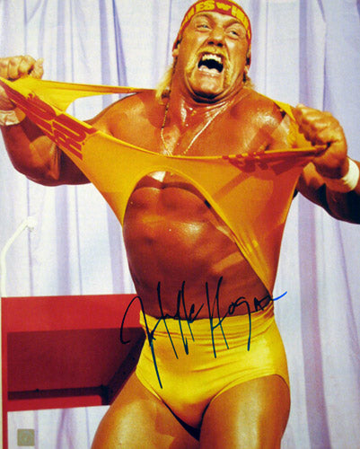 Hulk Hogan Signed Autographed Hulkamania Glossy 16x20 Photo (ASI COA)