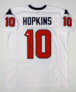 DeAndre Hopkins Signed Autographed Houston Texans Football Jersey (JSA COA)