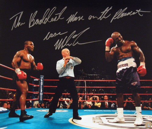 Mike Tyson Signed Autographed 