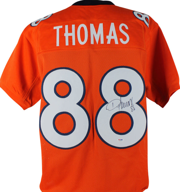 Demaryius Thomas Signed Autographed Denver Broncos Football Jersey (PSA/DNA COA)